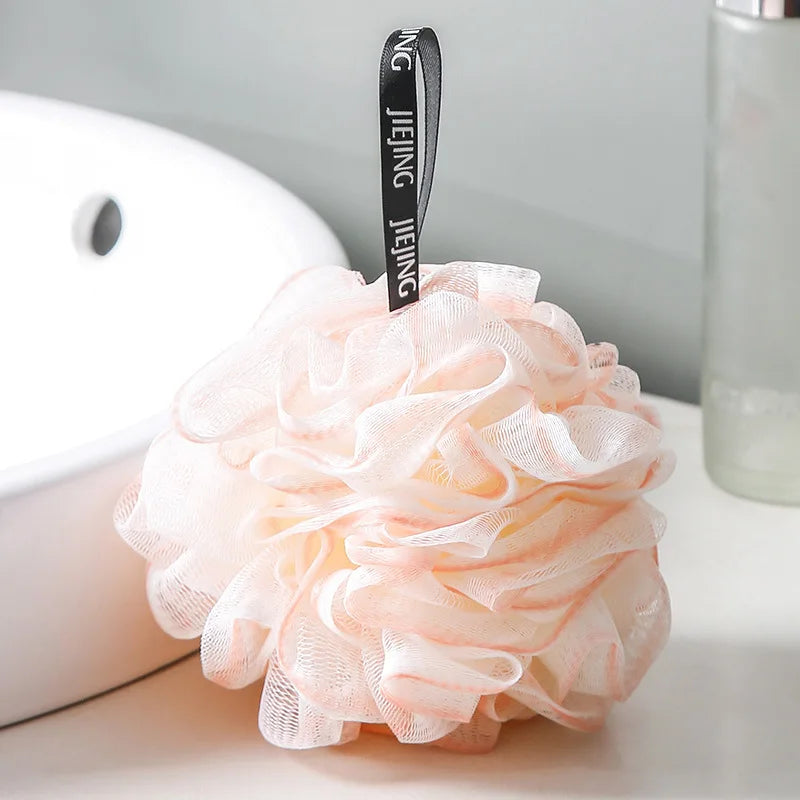 1/3PCS Durable Loofah Bath Sponge USA No-Loose-Petals Premium Body Shower Ball for Women’s Daily Bathing & Bathroom Use