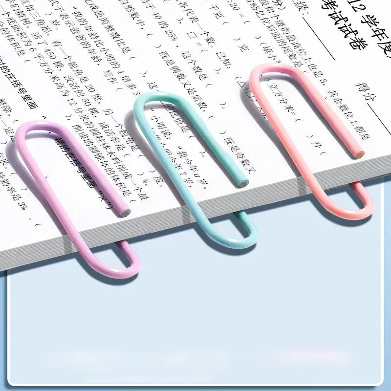 160PCS Colorful Paper Clips USA Large File & Bookmark Clips, Stainless Steel Office Stationery Paper Clip Organizer for School & Office Use
