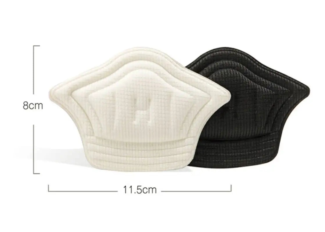 2pcs Shoe Heel Insoles Foot Heel Pad Sports Shoes Adjustable Antiwear Feet Inserts Insoles Heel Protector Sticker Insole Brioche
