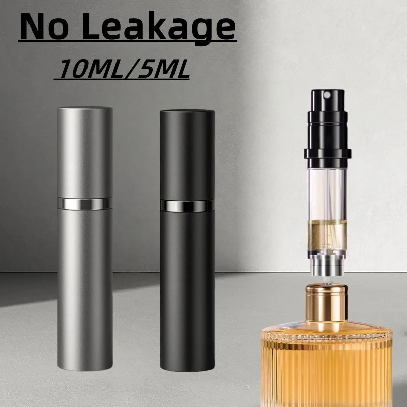 10ml 5ml USA Mini Bottom Filling Perfume Spray Dispenser Bottles Cosmetic Refillable Spray Atomizer Portable Liquid Container Bottle