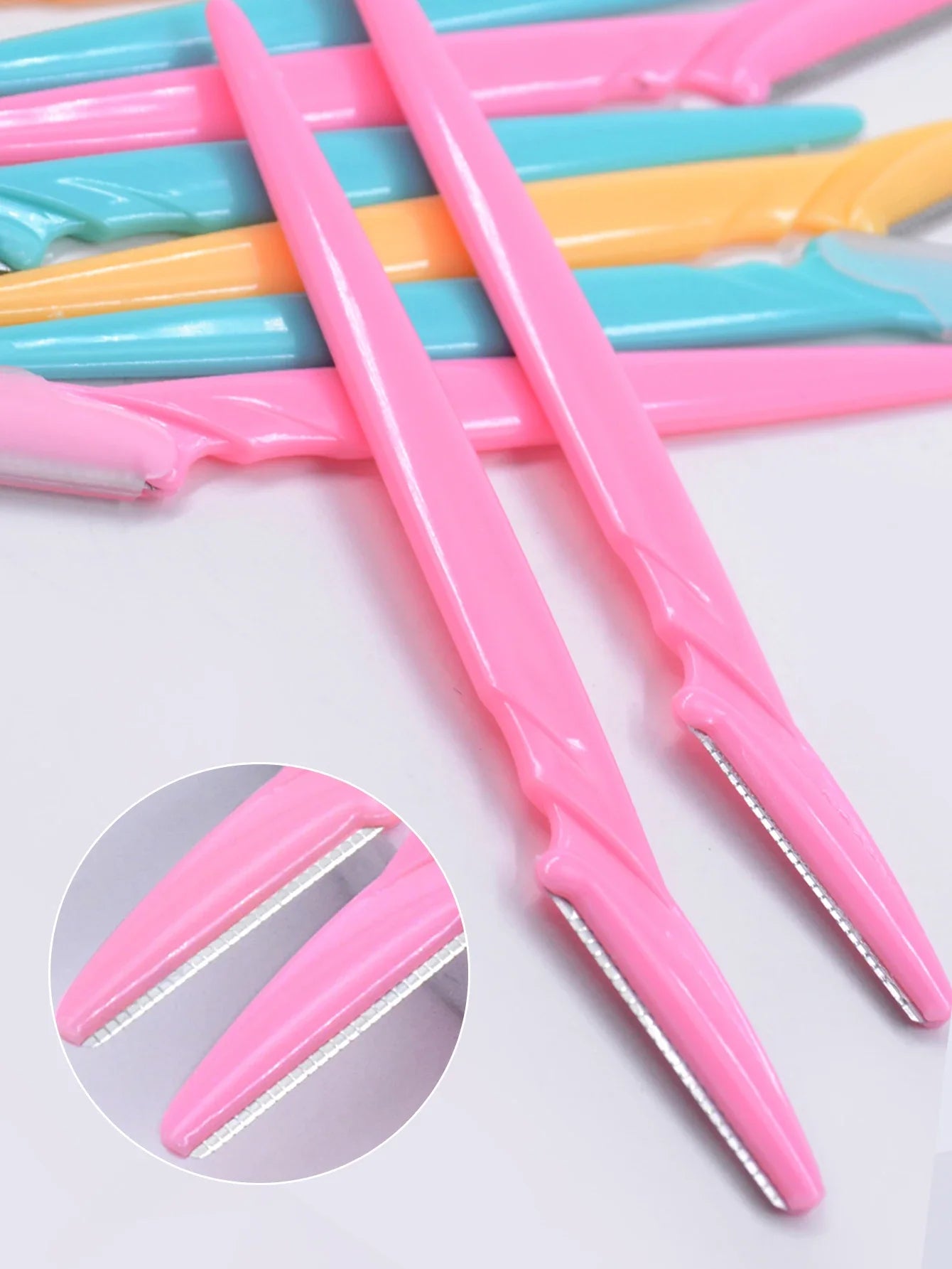 10/30/PCS Eyebrow & Facial Razors Canada for Women Multipurpose Dermaplaning Exfoliating Tool with Precision Safety Cover