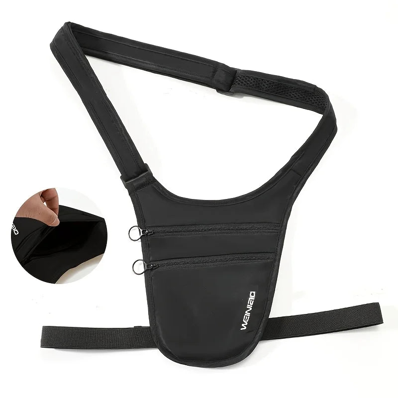 Travel USA Anti-Theft Waist Bag, Can Store Passport ID Money Credit Card Crossbody Small Bag, Outdoor Sports Running Belt Bag