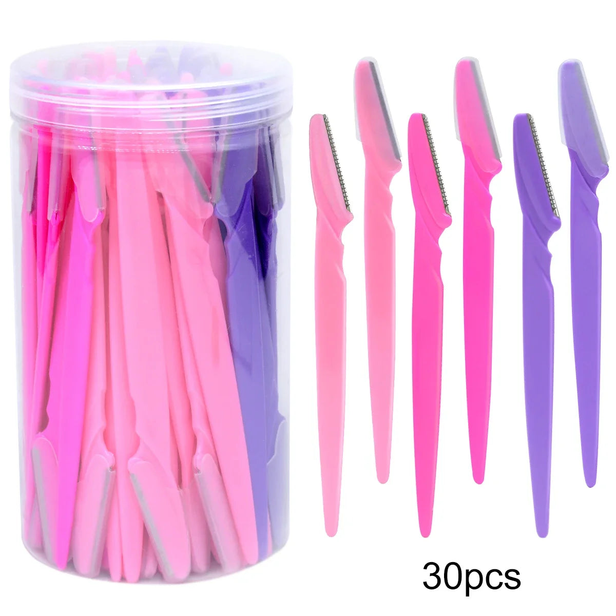 10/30/PCS Eyebrow & Facial Razors Canada for Women Multipurpose Dermaplaning Exfoliating Tool with Precision Safety Cover