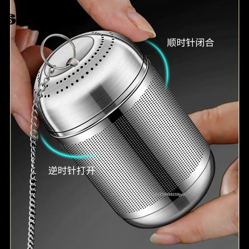 Tea Strainer 304 Stainless Steel Tea Infuser Tea Leaves Spice Seasoning Ball Strainer Teapot Fine Mesh Coffee Filter Teaware