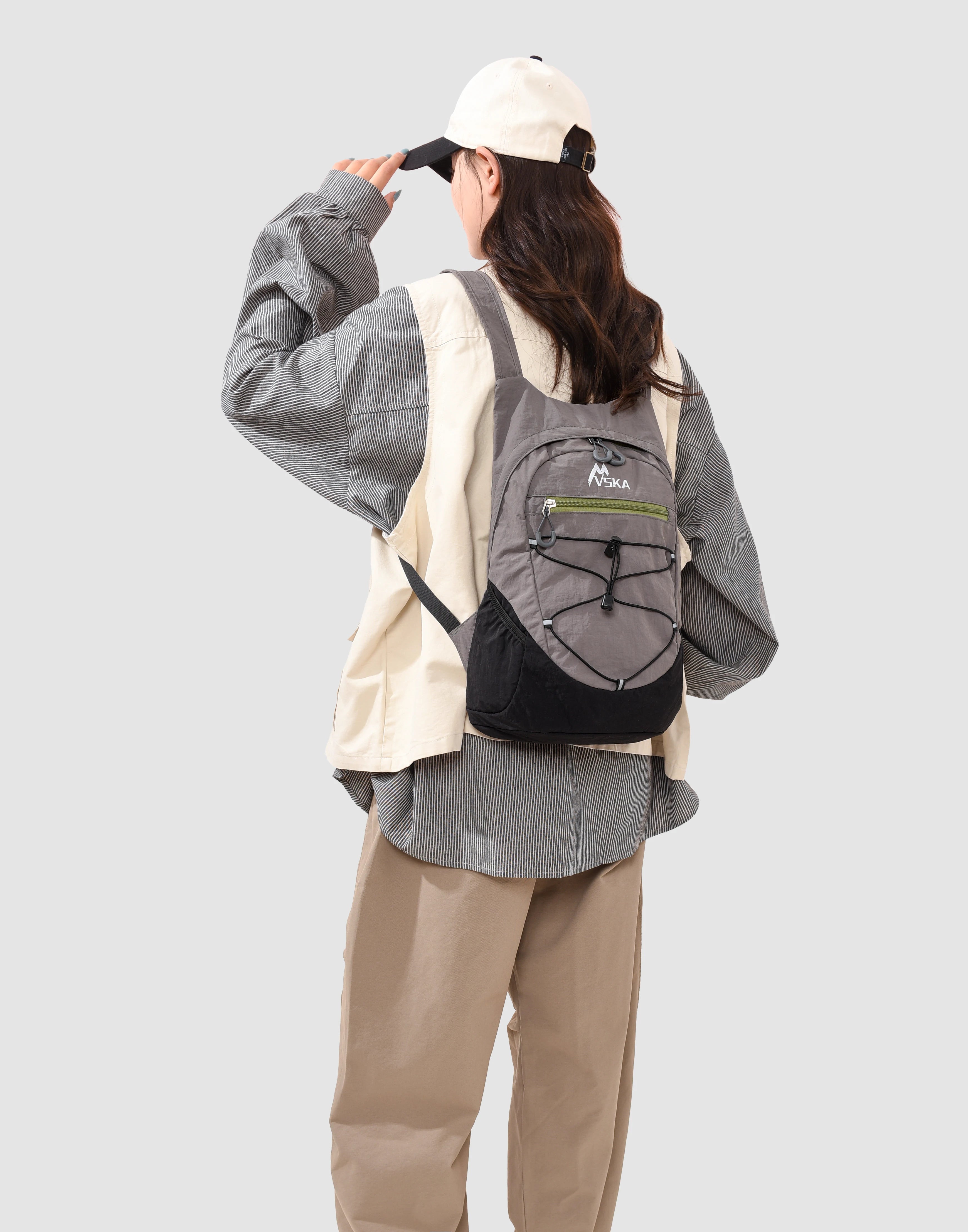 Outdoor Hiking Backpack Canada Lightweight Foldable Water-Repellent Multi-Pocket Rucksack for Travel & Sports