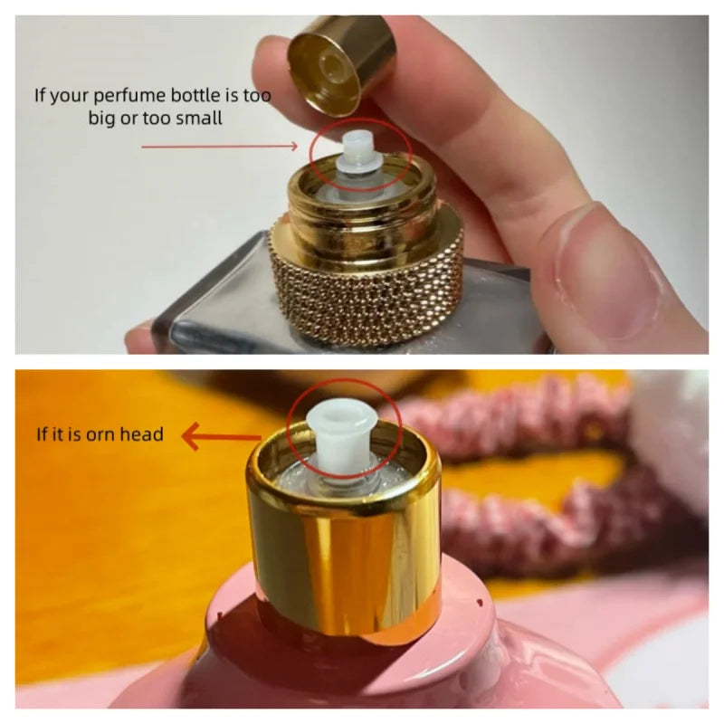 10ml 5ml USA Mini Bottom Filling Perfume Spray Dispenser Bottles Cosmetic Refillable Spray Atomizer Portable Liquid Container Bottle