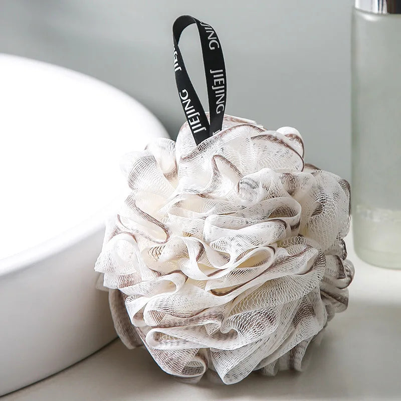 1/3PCS Durable Loofah Bath Sponge USA No-Loose-Petals Premium Body Shower Ball for Women’s Daily Bathing & Bathroom Use