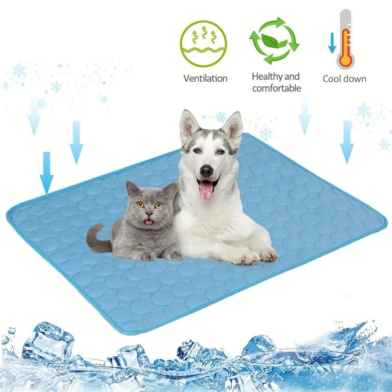 Dog Cooling USA Mat Summer Pet Cold Bed Extra Large For Small Big Dogs Pet Accessories Cat Durable Blanket Sofa Cat Ice Pad Blanket