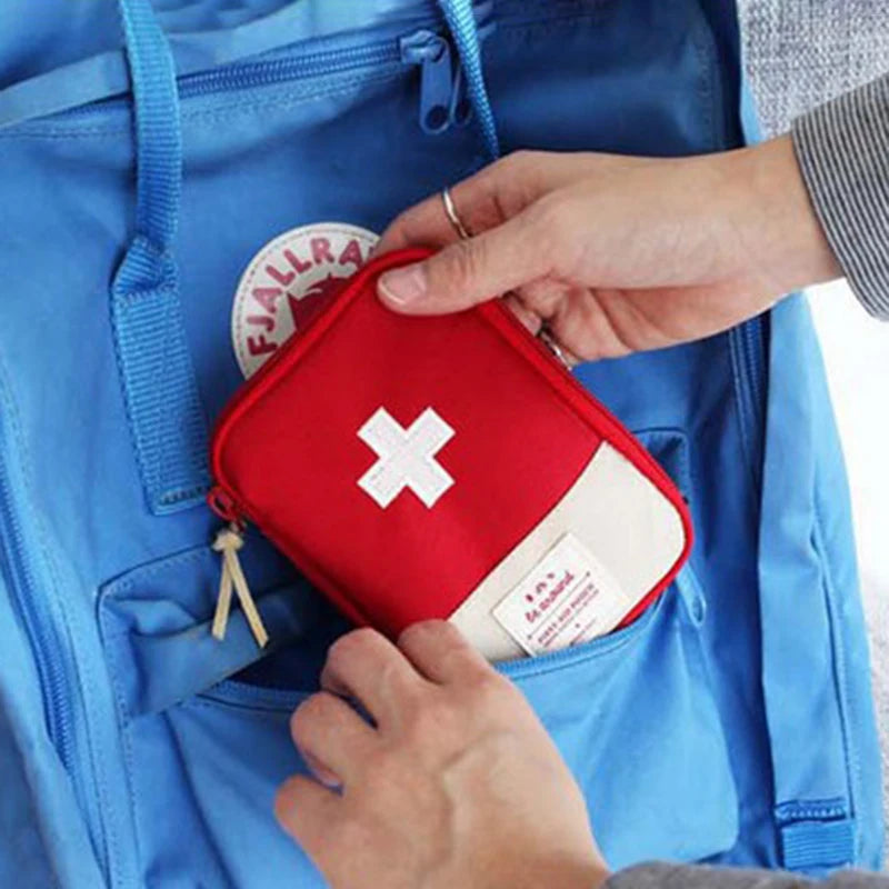 USA Medicine Bag Travel First Aid Kit Medicine Bag Storage Bag Survival Kit Medicine Box Outdoor Emergency Camping