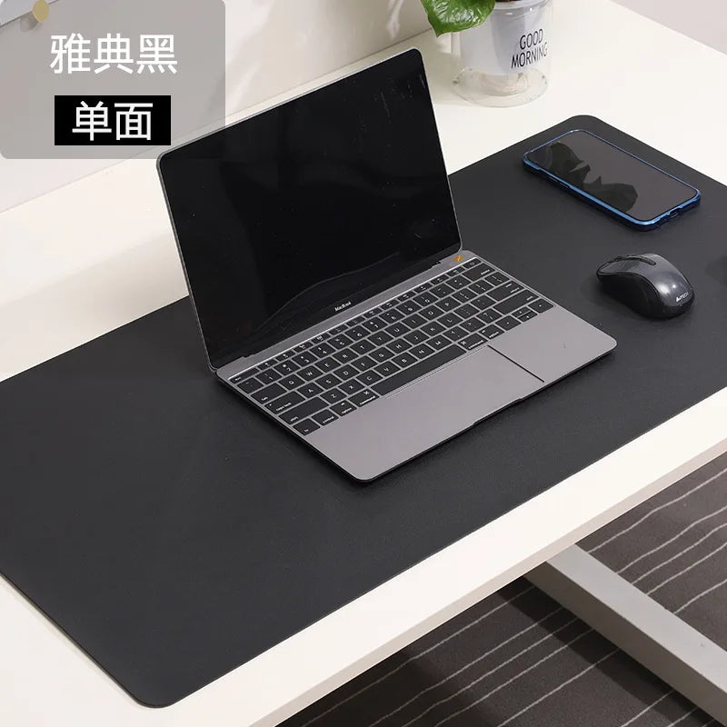 White canada mousepad Portable Mouse pad large Gaming Waterproof Non-slip PU Suede Desk Mat Computer Keyboard desk pad Mats