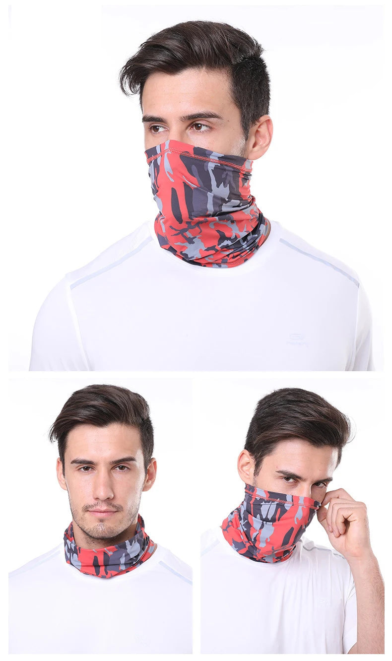 Outdoor USA Sun Protection Bib Spring and Summer Motorcycle Neck Cover Sports Magic Bandana Riding Mask Full Face