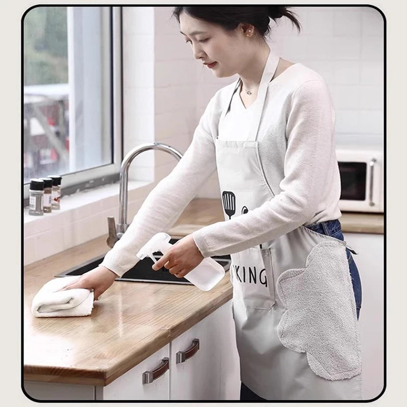 Kitchen Household Cooking Apron Canada Men Women Oil-Proof Waterproof Adult Waist Fashion Coffee Overalls Kitchen Supplies
