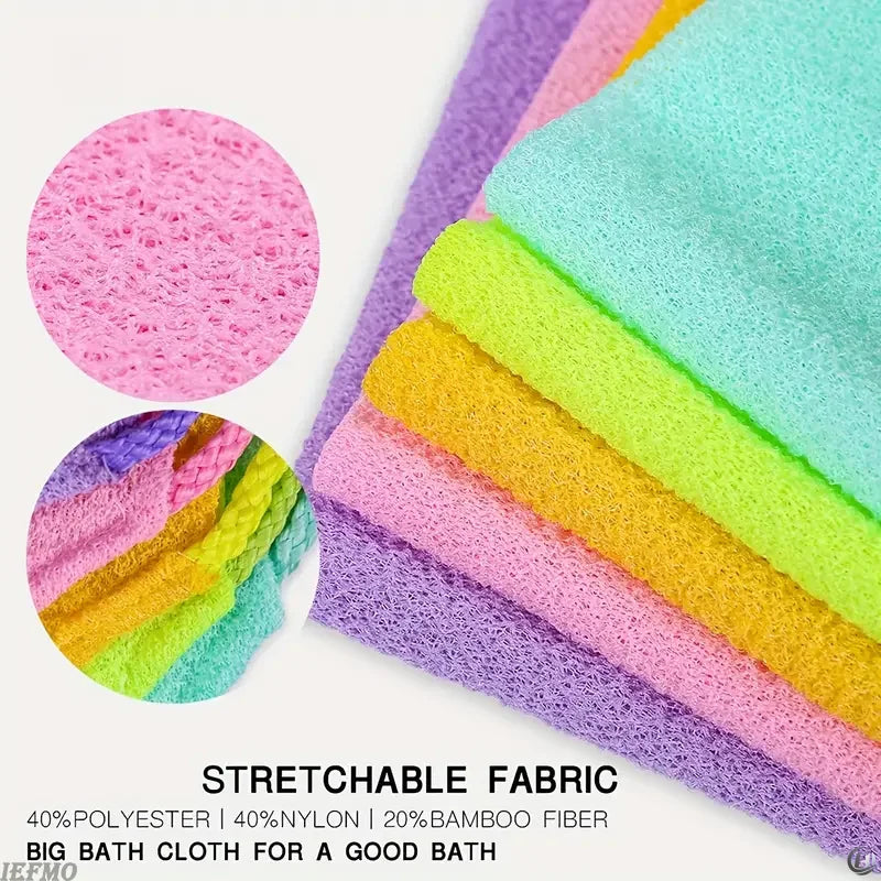 USA Stretchable Back Full Body Scrub Towel Super Absorbent Scrub Towel Bathroom Supplies