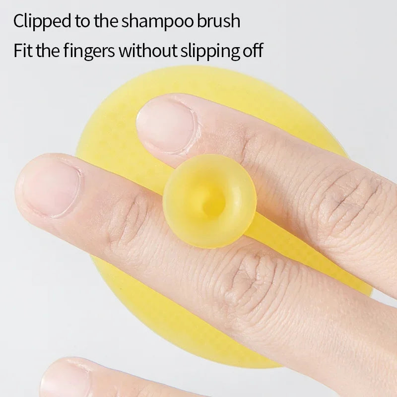 Silicone Facial Brush Cleaner USA Portable Blackhead Double-Sided Massage Brush, Facial & Nasal Scrub Skin Care Cleaning Tool