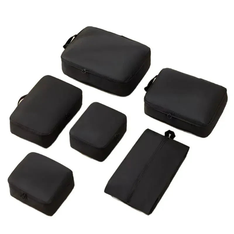 3/5/6PCS Travel Clothes Storage Bags USA Portable Suitcase Organizer Packing Cubes for Shoes, Clothes & Luggage Organization