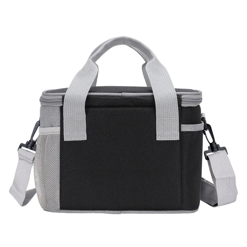 New Simple Lunch Bag USA Thick Aluminum Foil Oxford Cloth Waterproof Insulated Cooler Bag for Work, Students & Outdoor Food Storage