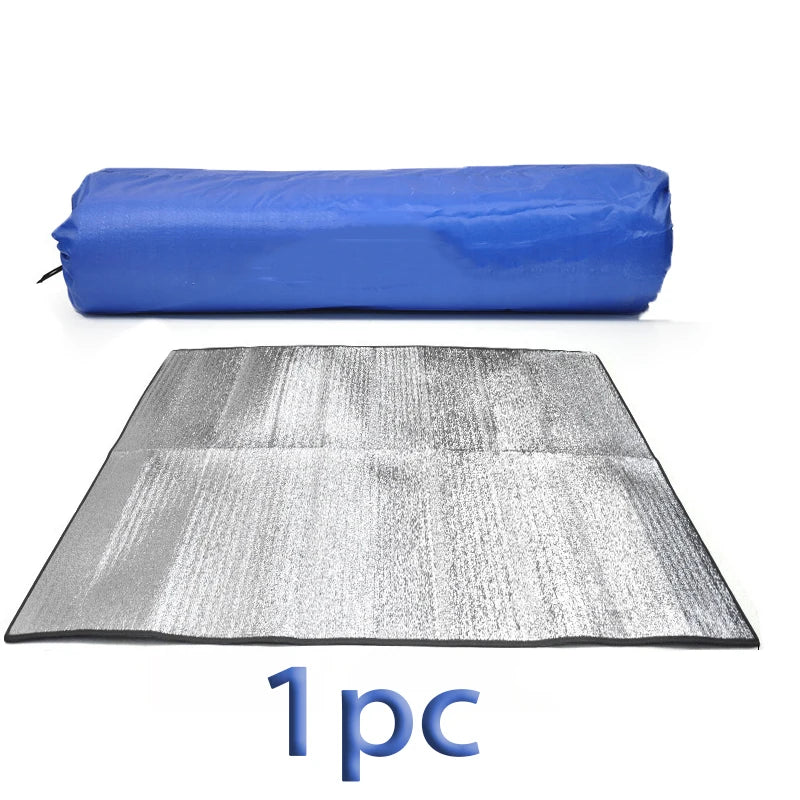 Waterproof Picnic Mat Canada Double-Sided Aluminum Foil Moisture-Proof Camping Ground Sheet for Outdoor Travel