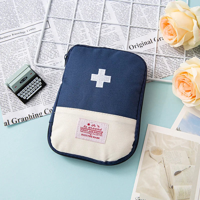 USA Medicine Bag Travel First Aid Kit Medicine Bag Storage Bag Survival Kit Medicine Box Outdoor Emergency Camping