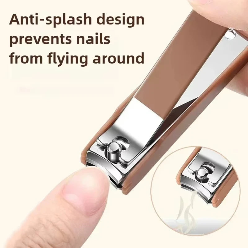 Complete 7-Piece Anti-Splash Nail Clipper Set Canada 7-in-1 Manicure Pedicure Portable Nail Clippers Handy Grooming Set