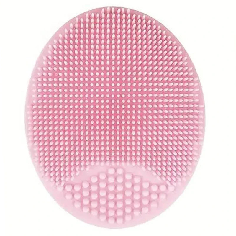 Silicone Facial Brush Cleaner USA Portable Blackhead Double-Sided Massage Brush, Facial & Nasal Scrub Skin Care Cleaning Tool