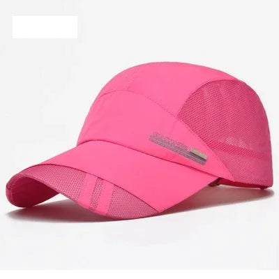 Adjustable Quick-Dry Breathable Hat USA Running Baseball Summer Mesh Cap, Sports Visor for Men & Women, Cool Outdoor Fashion Cap