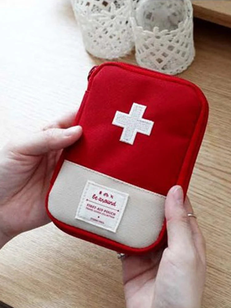 USA Medicine Bag Travel First Aid Kit Medicine Bag Storage Bag Survival Kit Medicine Box Outdoor Emergency Camping