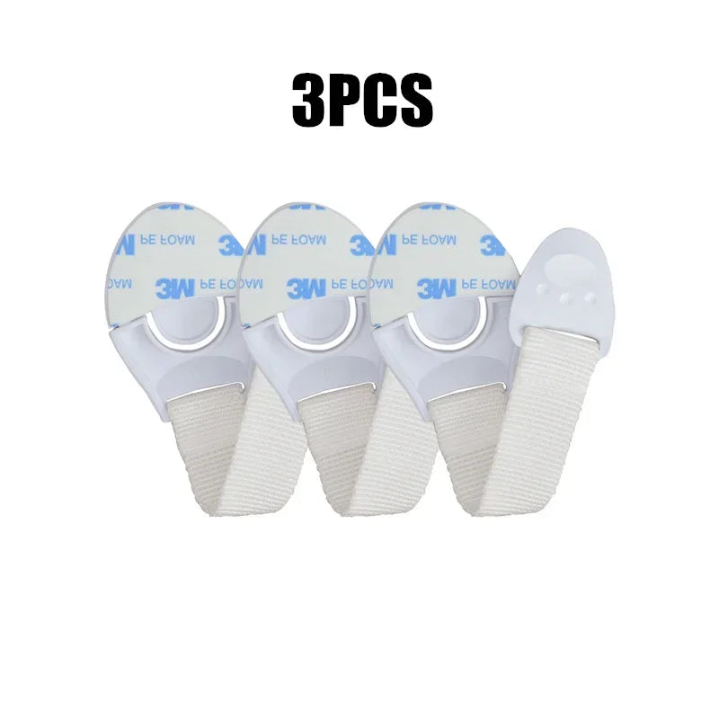 Baby Safety Cabinet Lock Kids Security Protection Drawer Door Cabinet Locks Plastic Protection Children Safety Door Straps