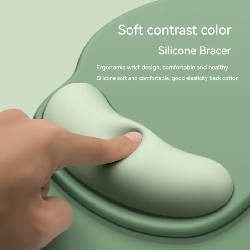 Gradient Mouse Pad USA Ergonomic Wrist Support Non-Slip Mouse Mat for Office & Gaming