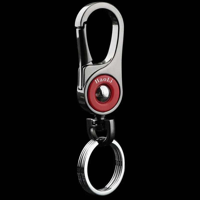 Titanium Carabiner Key Clip Canada EDC Key Ring Loop Hook Car Keychain with Corkscrew Keychain Pendant Gift for Men