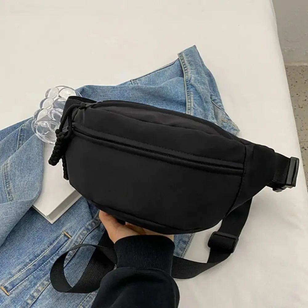 USA Women's Chest Bag New Oxford Cloth Large Capacity Waist Bags Waterproof Multifunctional Running Belt Bags Sport