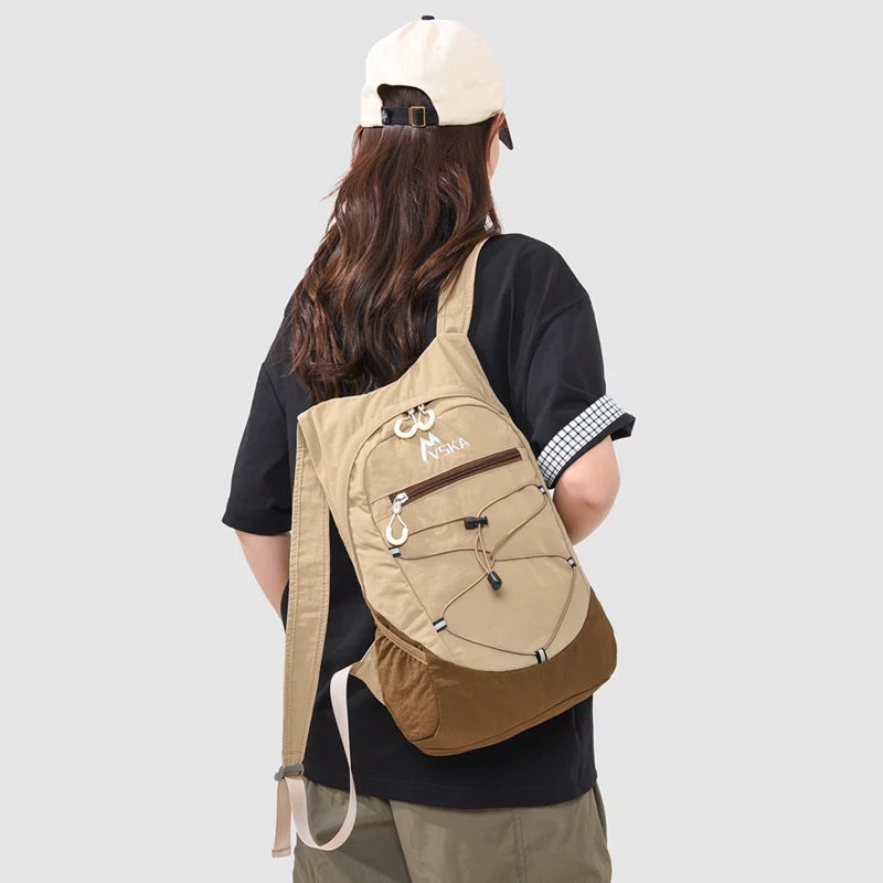 Outdoor Hiking Backpack Canada Lightweight Foldable Water-Repellent Multi-Pocket Rucksack for Travel & Sports