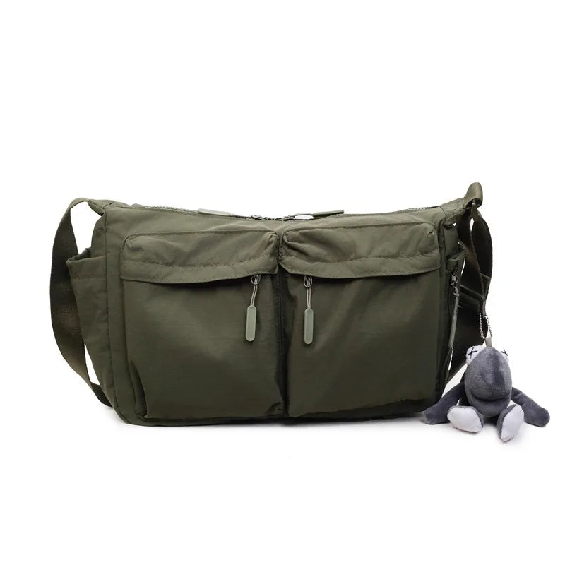 Spring & Summer Canvas Bag USA Women’s Hot-Selling One-Shoulder Crossbody Bag Light Luxury High-End Fashion Handbag