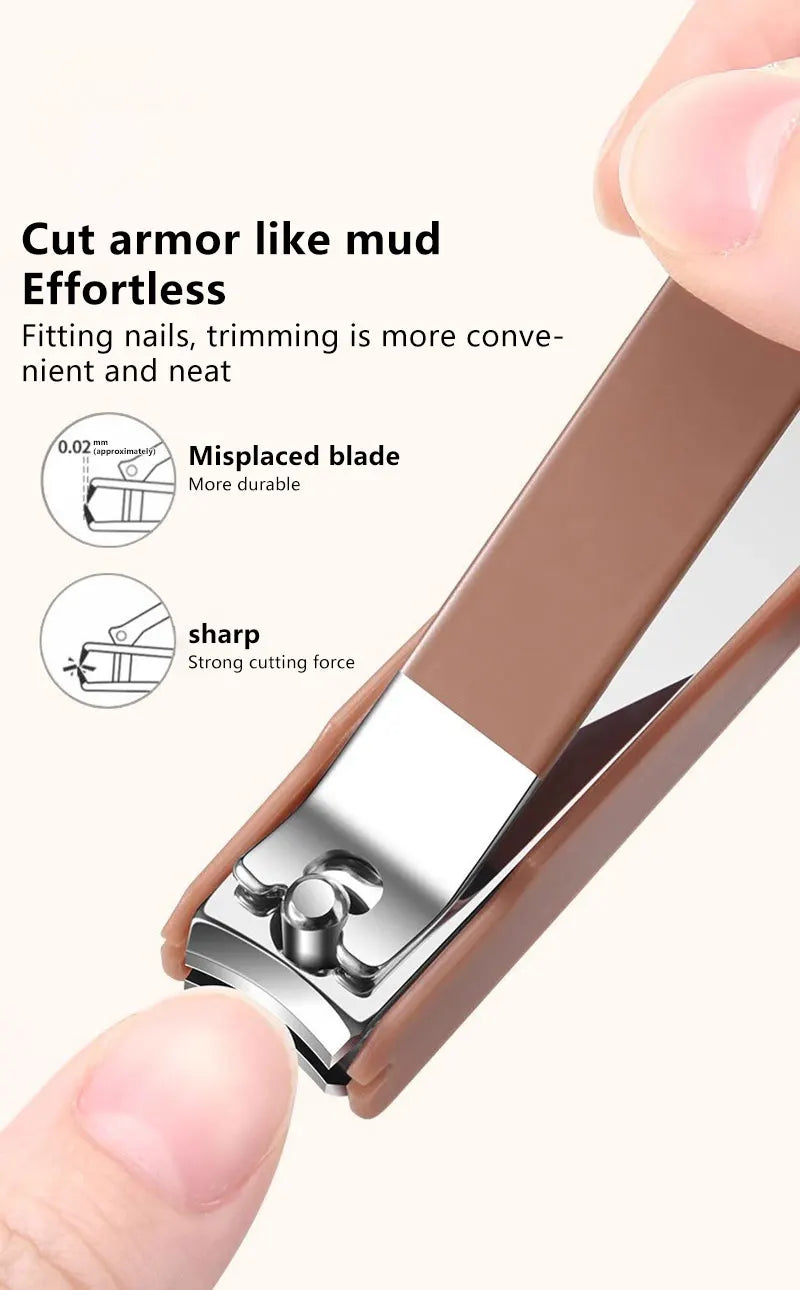 Complete 7-Piece Anti-Splash Nail Clipper Set Canada 7-in-1 Manicure Pedicure Portable Nail Clippers Handy Grooming Set