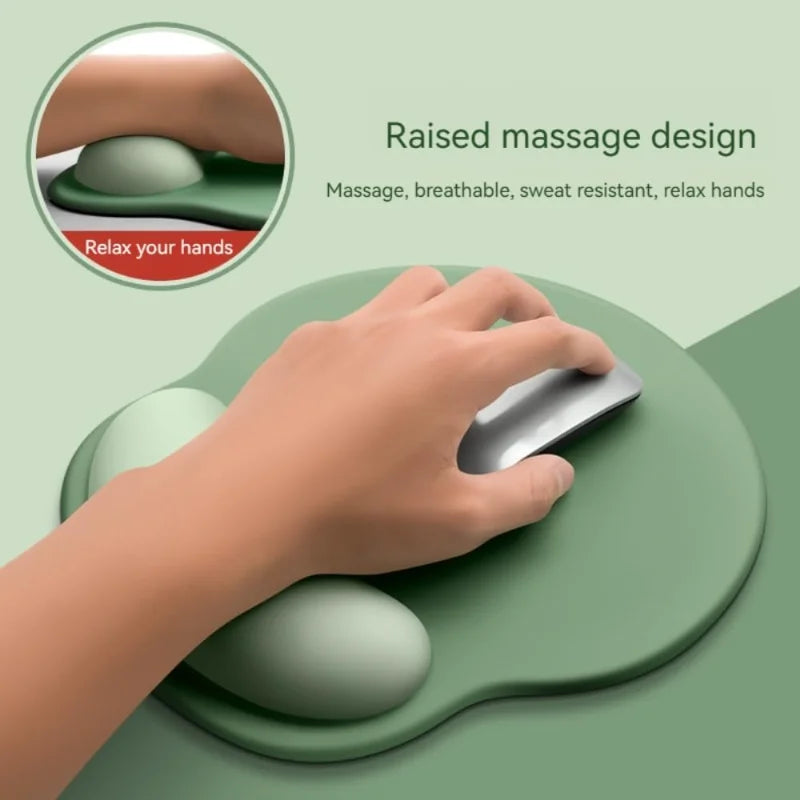 Gradient Mouse Pad USA Ergonomic Wrist Support Non-Slip Mouse Mat for Office & Gaming