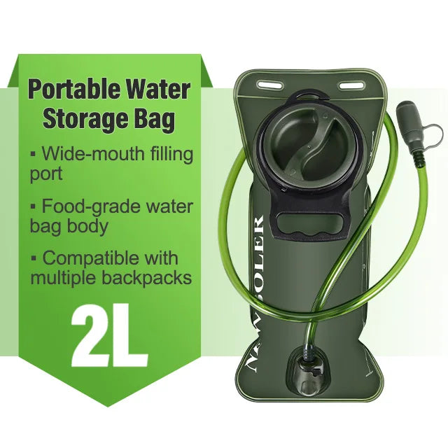 USA Bladder 1.5L/2L/3L Large Capacity Water Bladder Hydration Backpack Running Cycling Hiking Camping Backpack Water Bag