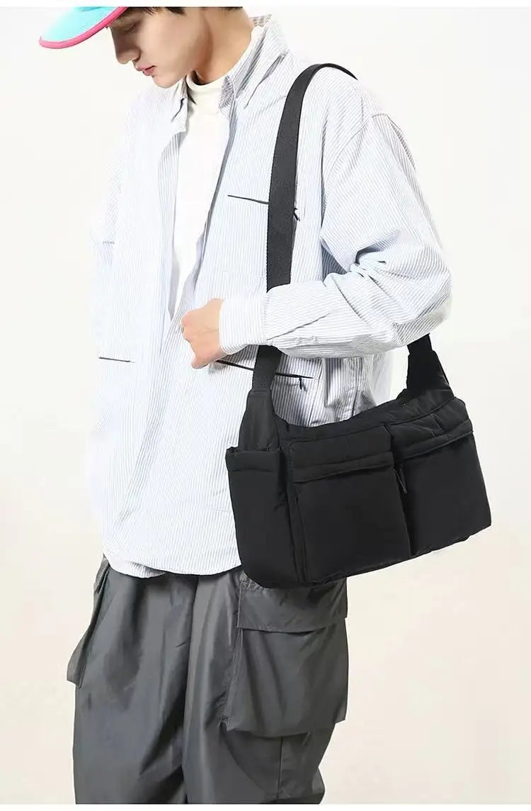 Spring & Summer Canvas Bag USA Women’s Hot-Selling One-Shoulder Crossbody Bag Light Luxury High-End Fashion Handbag