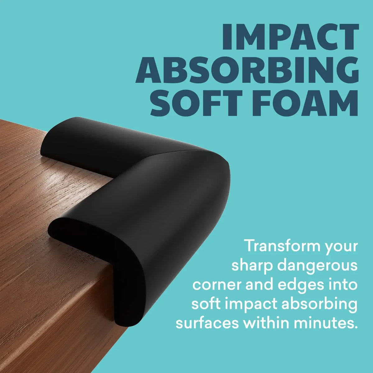 4PCS Soft Baby Proofing Corner Guards Canada Pre-Taped Table Corner Protectors Child Safety Furniture Bumpers & Sharp Edge Guards