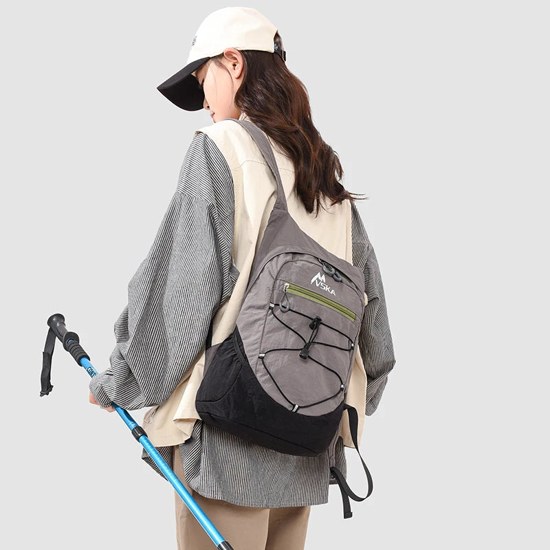 Outdoor Hiking Backpack Canada Lightweight Foldable Water-Repellent Multi-Pocket Rucksack for Travel & Sports