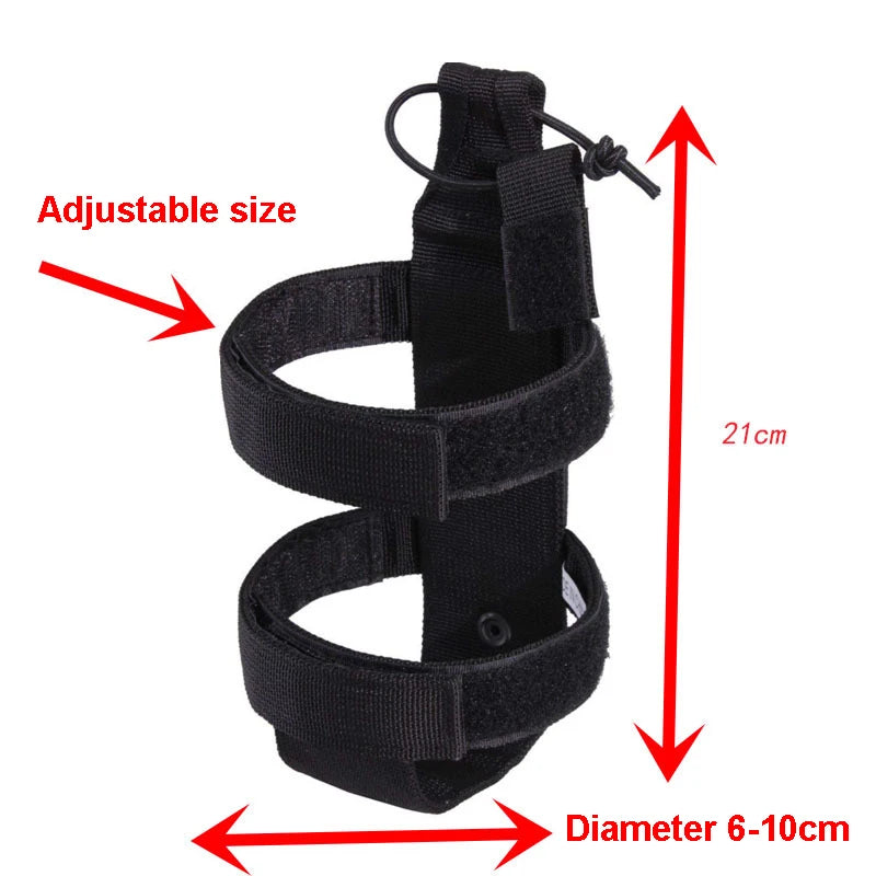 USA Molle Water Bottle Pouch Bag Portable Military Outdoor Travel Hiking Water Bottle Holder Kettle Carrier Bag