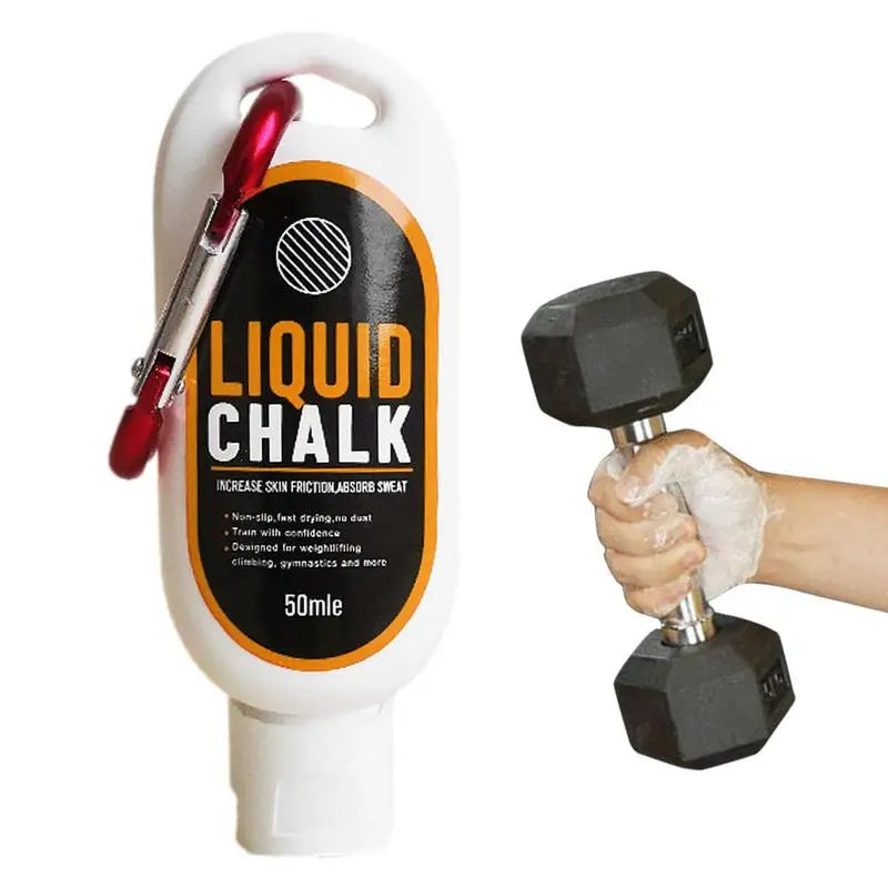 50/30ml Sports USA Liquid Magnesium Powder Fitness Lifting Anti Slip Cream Grip Liquid Magnesium For Pole Dancing Rock Climbing