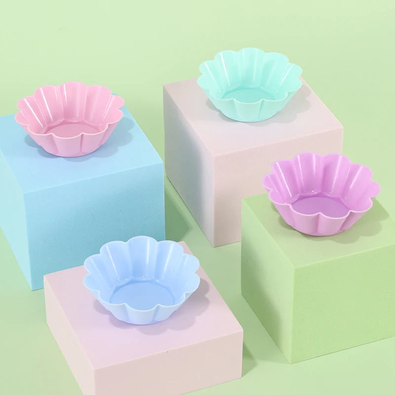 12PCS Silicone Cake Mold Set USA Round Muffin & Cupcake Baking Molds for Kitchen Cooking, DIY Cake Decorating & Bakeware Tools