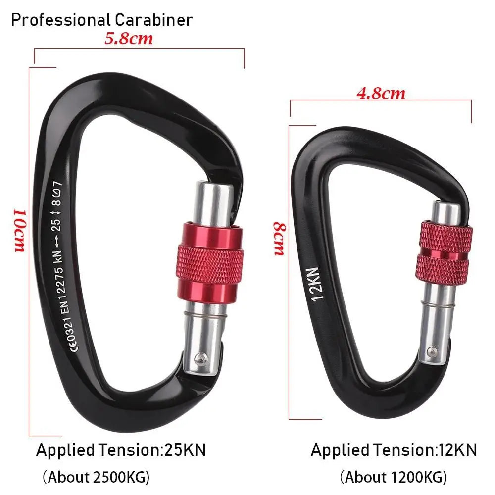 USA Aluminum Security Master Lock Accessories Mountaineering Protective Equipment Professional Carabiner Climbing Key Hooks