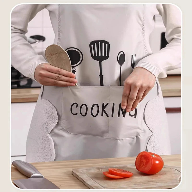 Kitchen Household Cooking Apron Canada Men Women Oil-Proof Waterproof Adult Waist Fashion Coffee Overalls Kitchen Supplies
