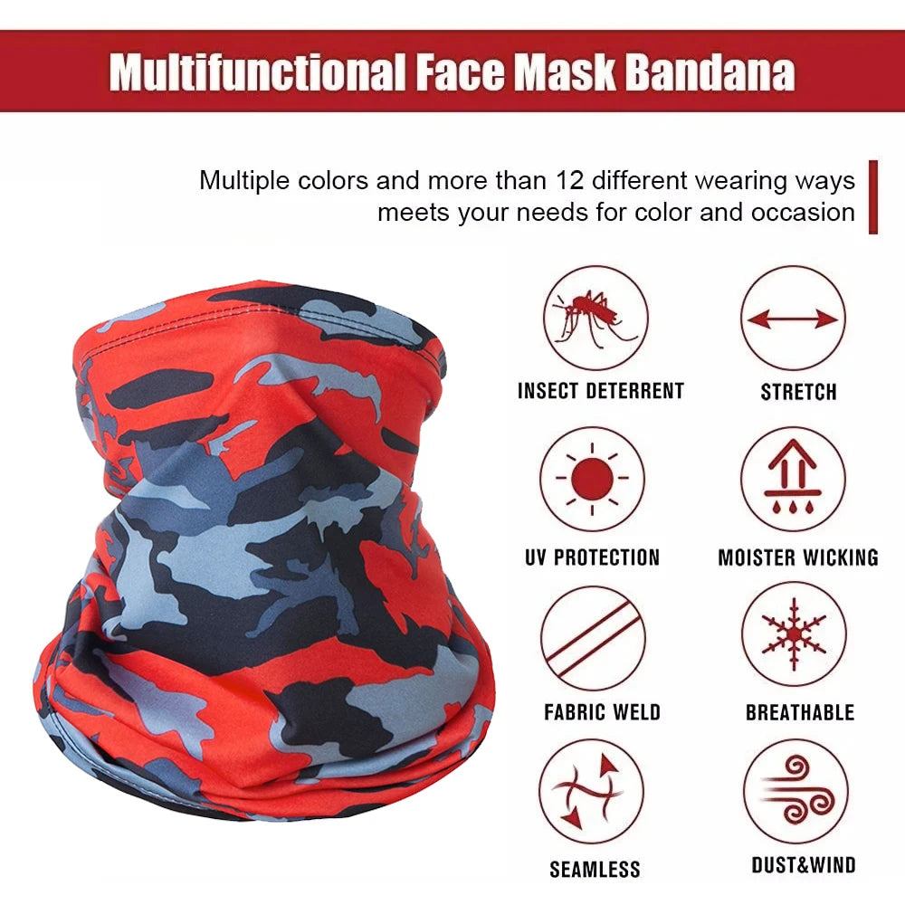 Outdoor USA Sun Protection Bib Spring and Summer Motorcycle Neck Cover Sports Magic Bandana Riding Mask Full Face