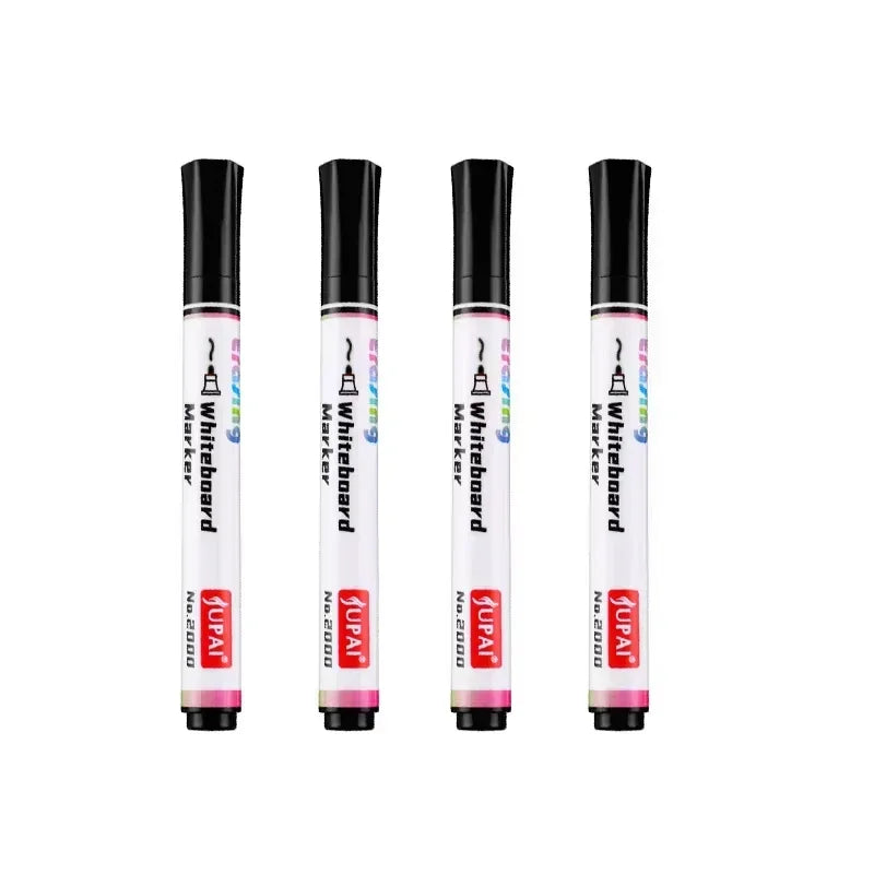 4 Colors Dry Erase Whiteboard Marker Pens Canada Low Odor Erasable Chalk Pens for Office School Stationery