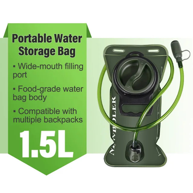 USA Bladder 1.5L/2L/3L Large Capacity Water Bladder Hydration Backpack Running Cycling Hiking Camping Backpack Water Bag