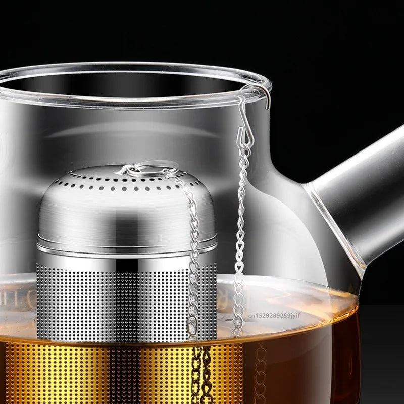 Tea Strainer 304 Stainless Steel Tea Infuser Tea Leaves Spice Seasoning Ball Strainer Teapot Fine Mesh Coffee Filter Teaware