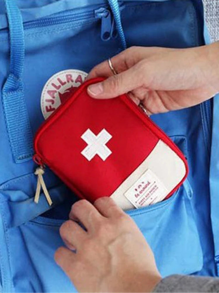 USA Medicine Bag Travel First Aid Kit Medicine Bag Storage Bag Survival Kit Medicine Box Outdoor Emergency Camping