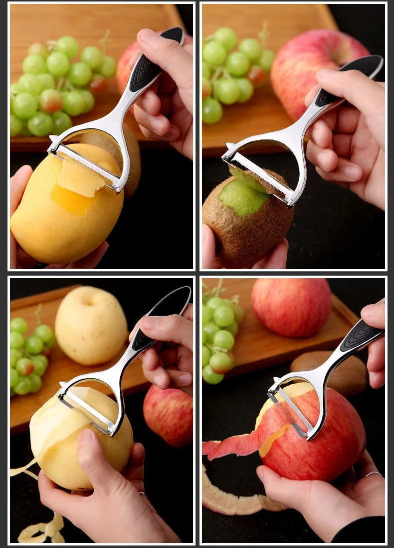 Stainless Steel USA Vegetable Peeler Potato Peeler Multifunctional Carrot Grater Fruit Tools Kitchen Accessories Gourmet Pelador Bar