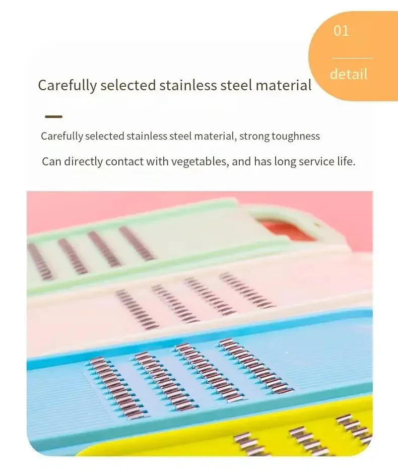Vegetable Grater & Slicer Canada Carrot Korean Cabbage Manual Cutter Food Processor Kitchen Accessories Home Supplies